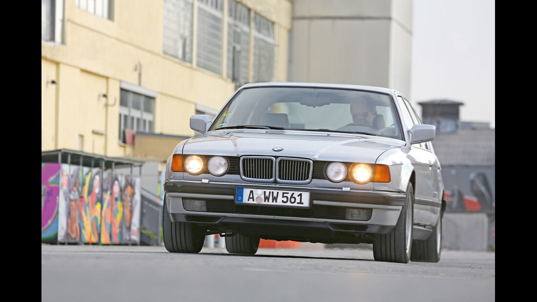 BMW 740i, Frontansicht
