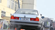 BMW 740i, Heckansicht