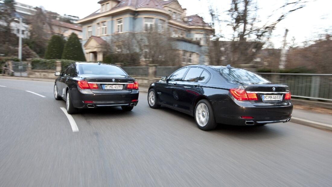 BMW 740d und 740i im Test: BMW 7er- Diesel gegen Benziner