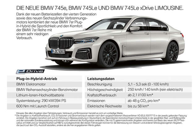 Bmw 745e xdrive discount