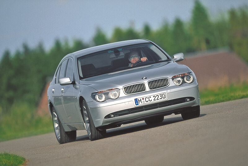 BMW 745i (E65), Frontansicht