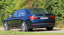 BMW 750i, Heckansicht