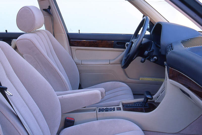 BMW 750iL E32 und Mercedes-Benz 600 SEL V140 im Vergleichstest auto motor und sport 18/1991