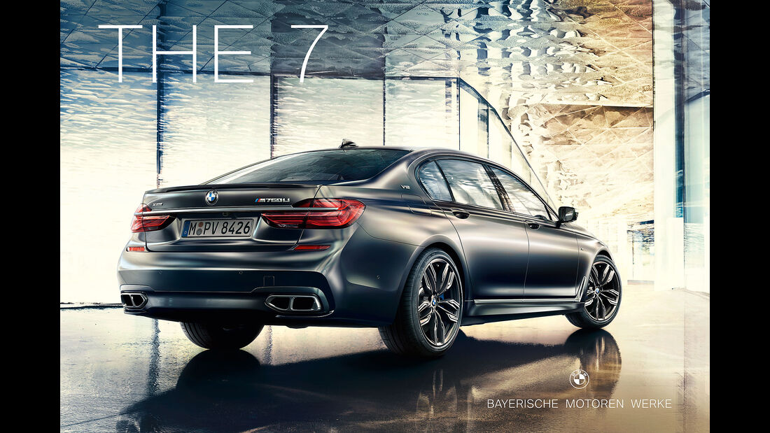 BMW 7er Luxus Neuer Markenauftritt IAA 2017