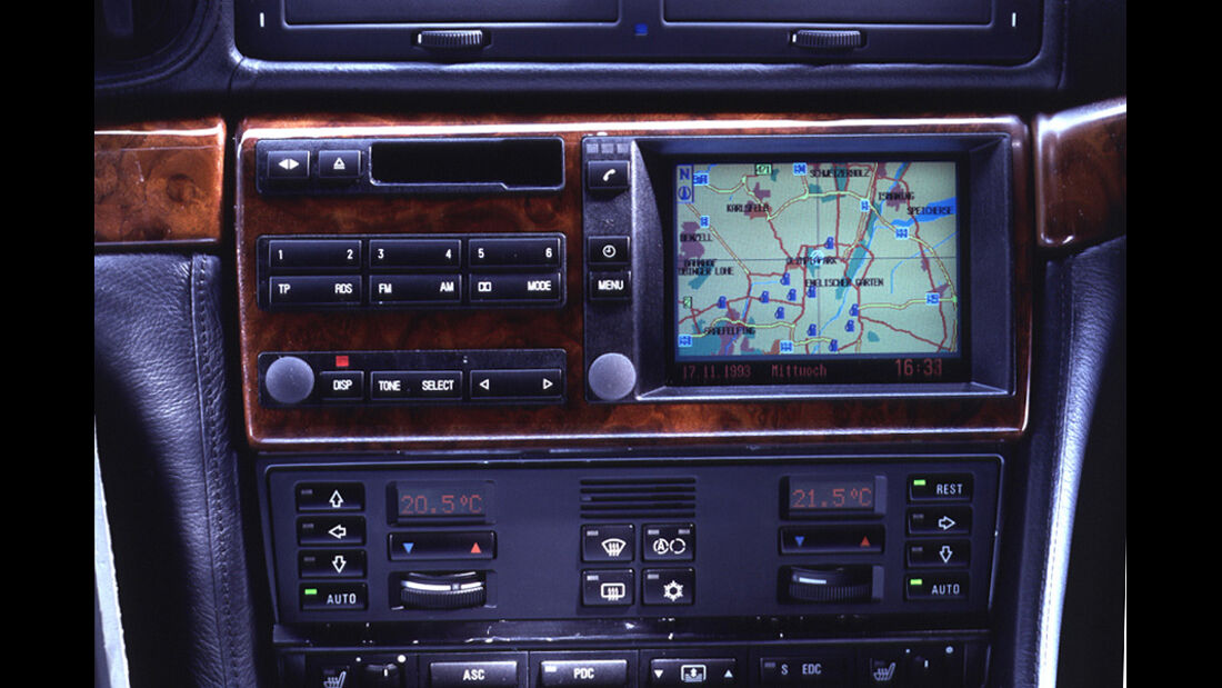 BMW 7er Navigationssystem
