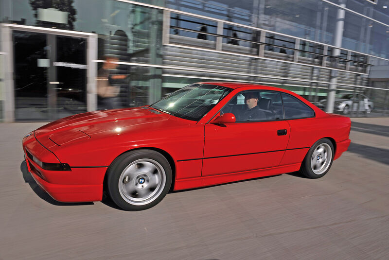 BMW 850i - 850 CSi, Seitenansicht
