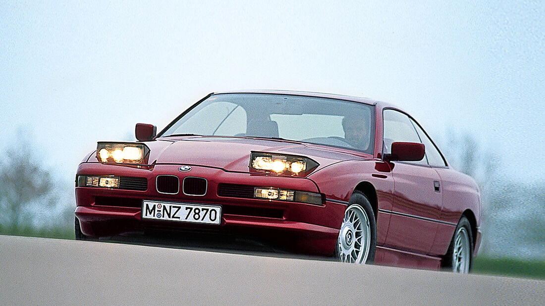 BMW 850i, Frontansicht