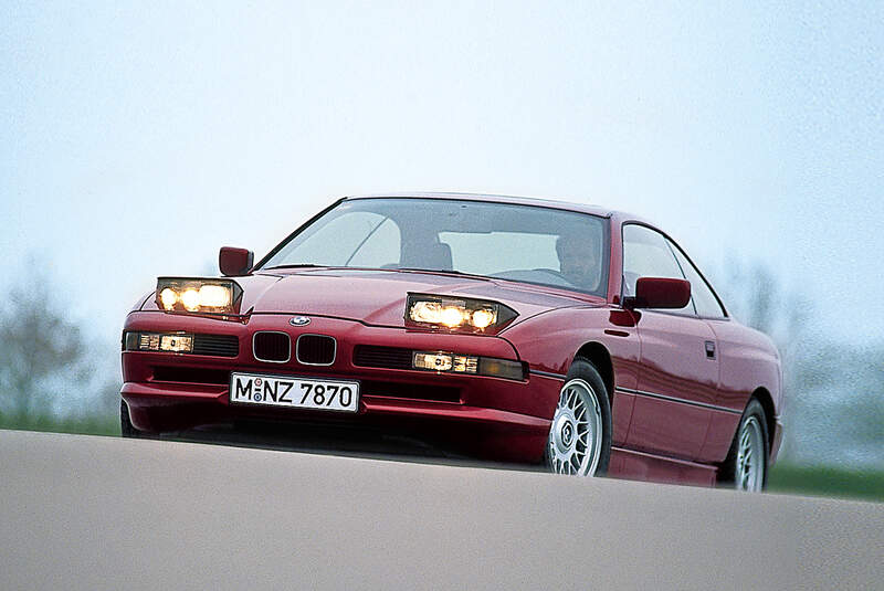 BMW 850i, Frontansicht