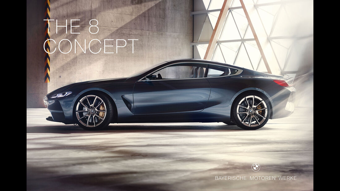 BMW 8er Concept Luxus Neuer Markenauftritt IAA 2017