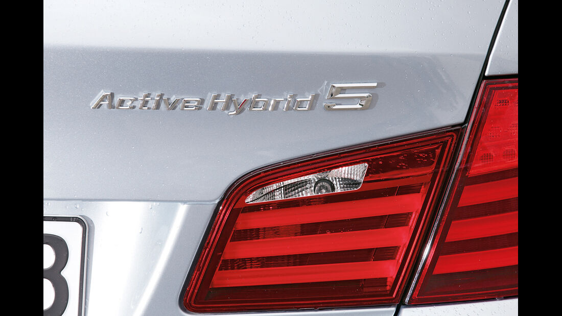 BMW Active Hybrid 5, Typenbezeichnung, Rückleuchte