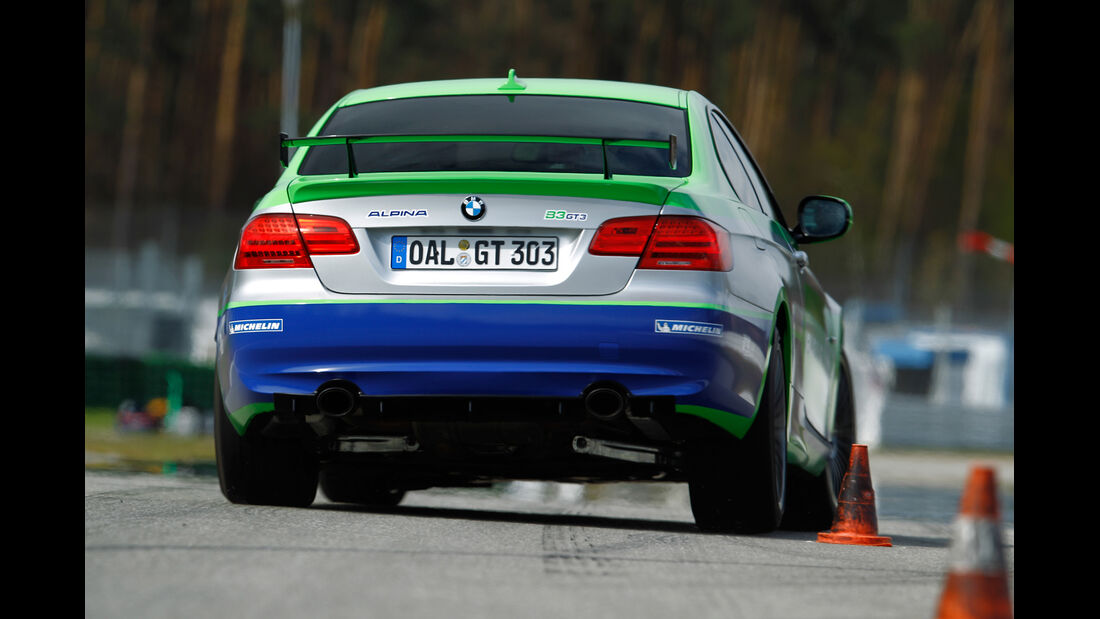 BMW Alpina B3 GT3, Slalom, Heck