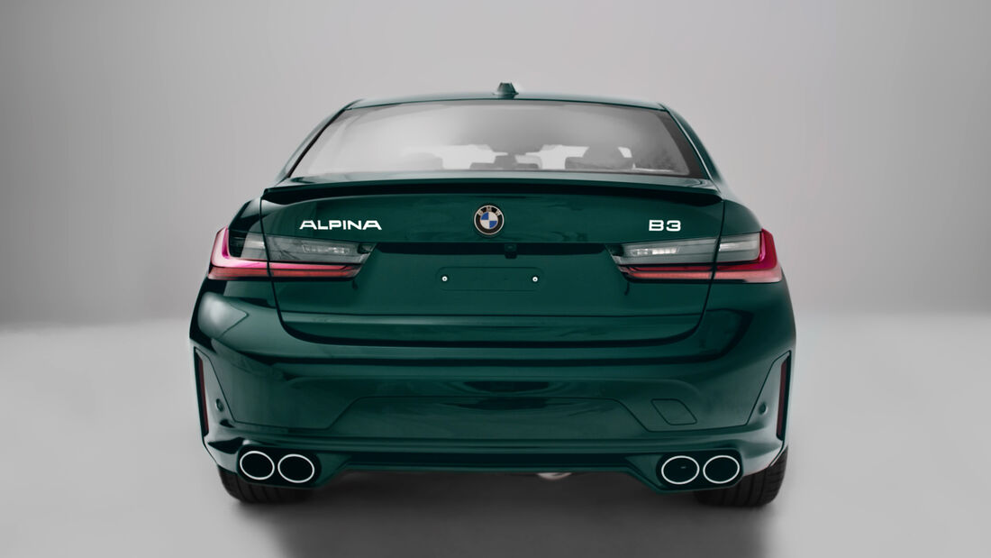 BMW Alpina B3 Sonderedition Südafrika Heck.