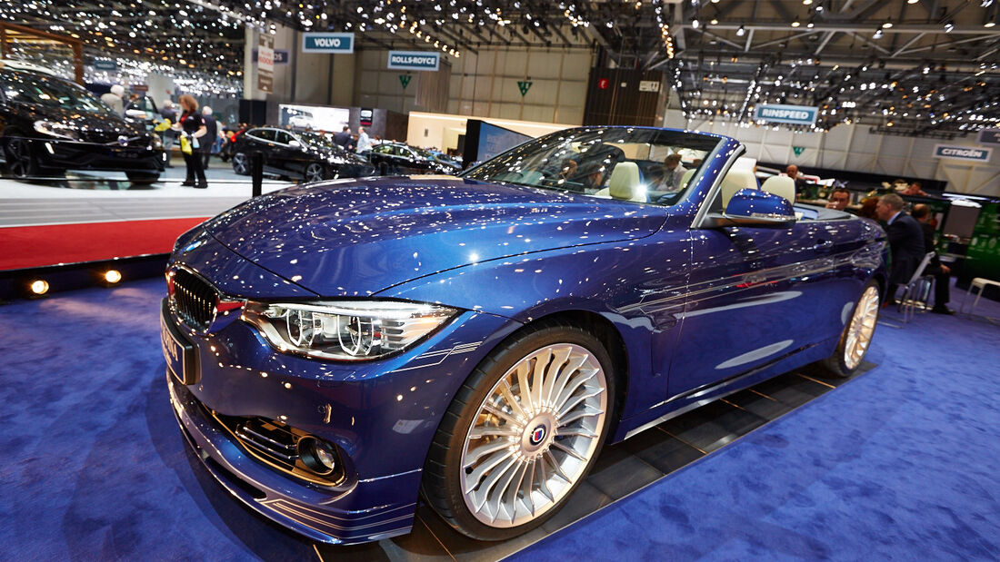 BMW Alpina B4 Biturbo Cabrio, Genfer Autosalon, Messe, 2014