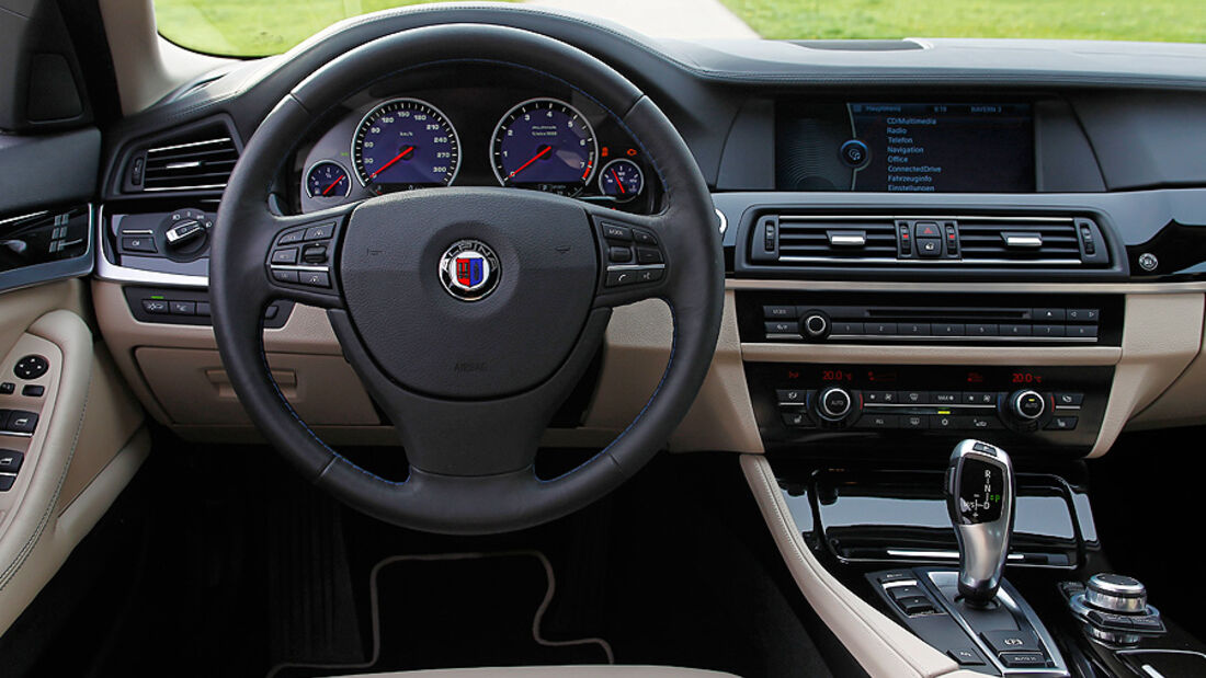 BMW Alpina B5 Biturbo Touring, Lenkrad, Cockpit