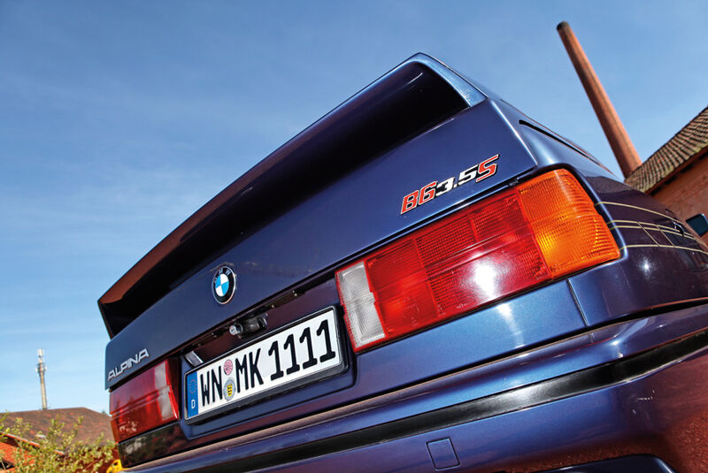 BMW Alpina B6 3.5 S, Heckspoiler