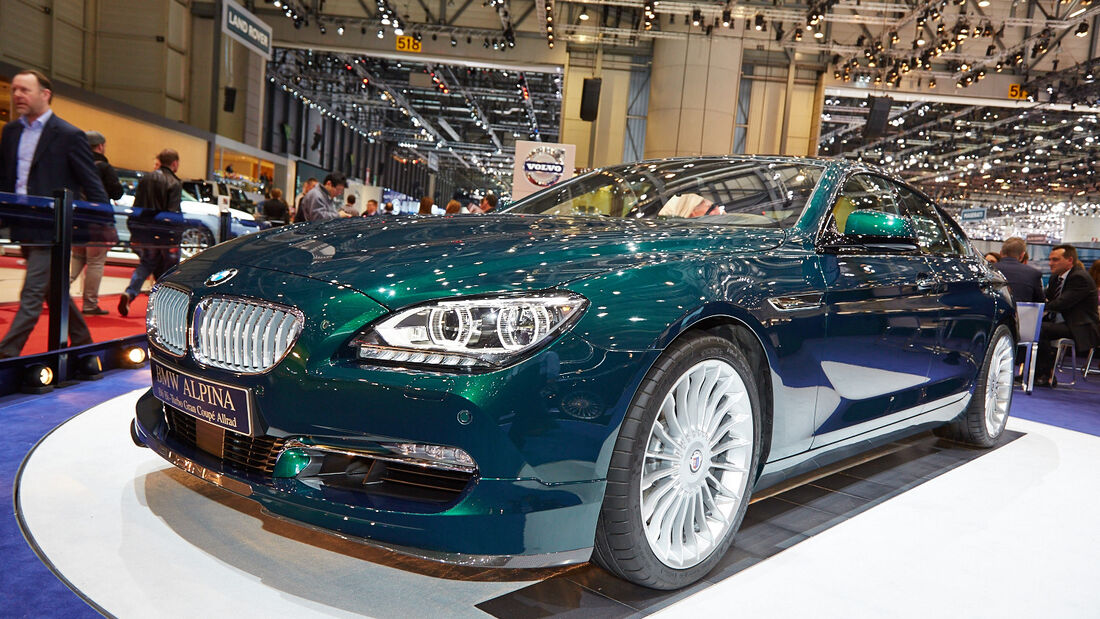 BMW Alpina B6 Biturbo Gran Coupé Allrad, Genfer Autosalon, Messe, 2014