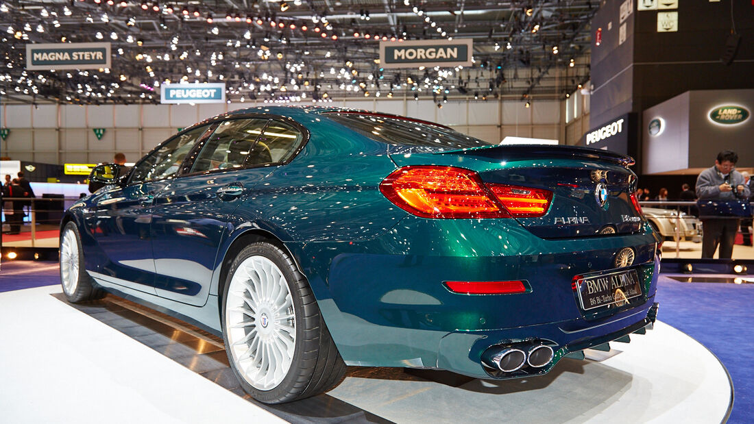 BMW Alpina B6 Biturbo Gran Coupé Allrad, Genfer Autosalon, Messe, 2014