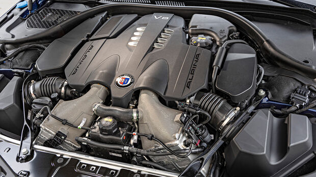 BMW Alpina B8 Gran Coupe, Motor