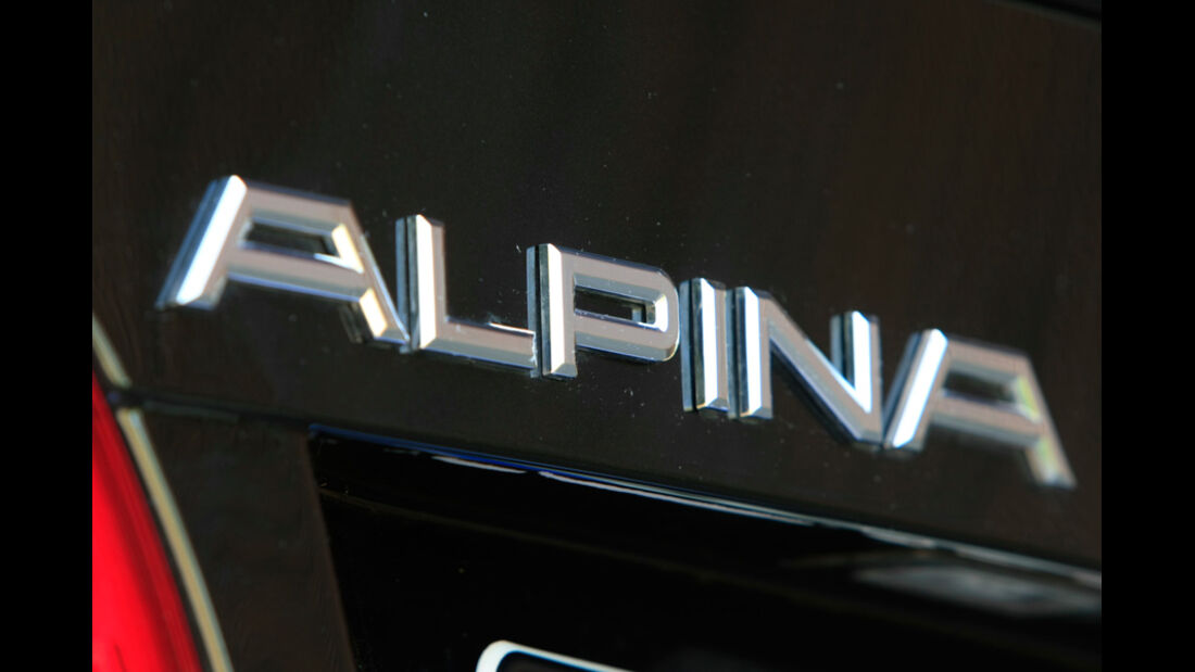 BMW Alpina D3 Biturbo Coupé Schriftzug