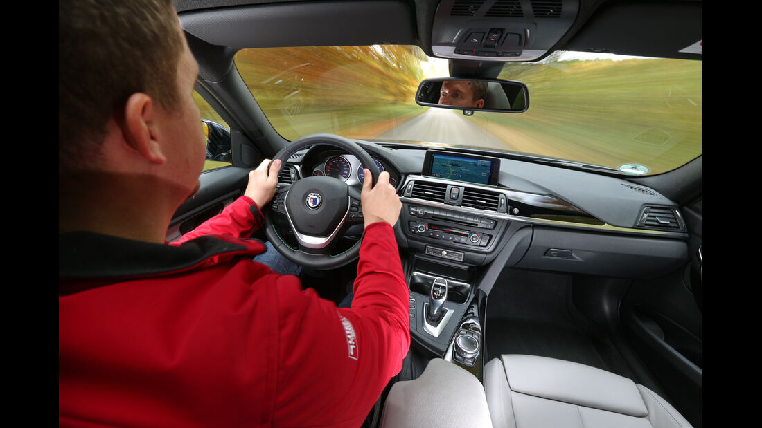BMW Alpina D3 Touring, Cockpit
