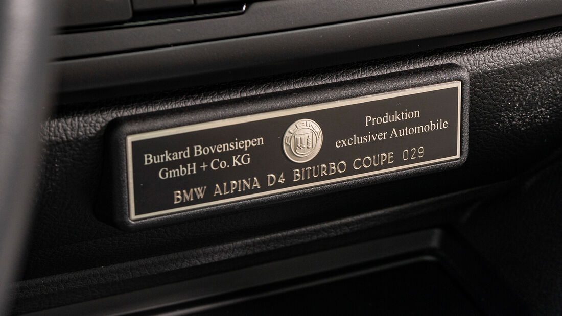 BMW Alpina D4 Biturbo, Interieur
