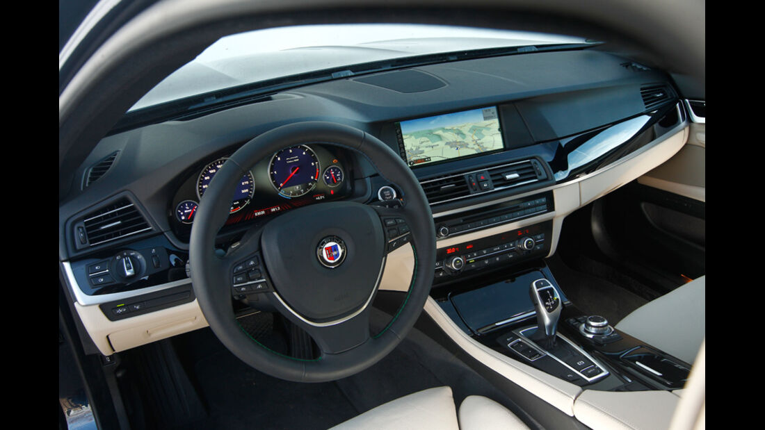 BMW Alpina D5 Biturbo, Cockpit