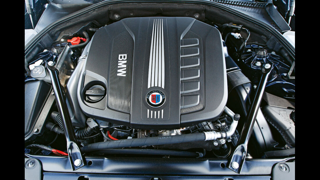BMW Alpina D5 Biturbo, Motor