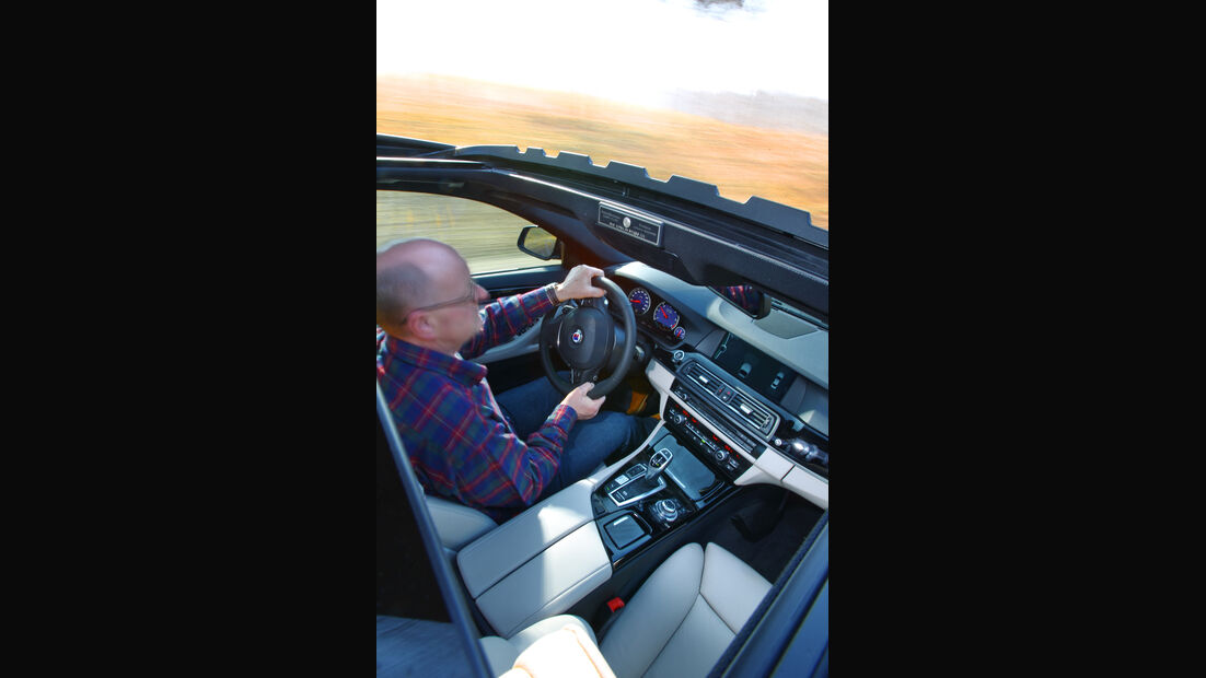 BMW Alpina D5, Cockpit, Fahrersitz