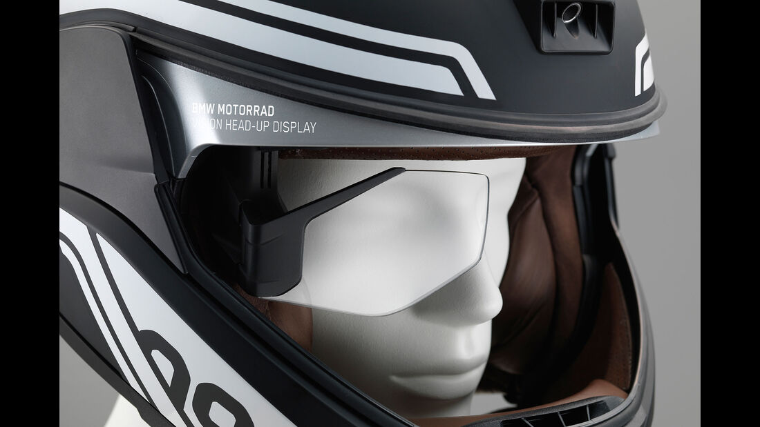 BMW CES 2016 Headup-Display Motorrad Helm Sperrfrist 6.1.