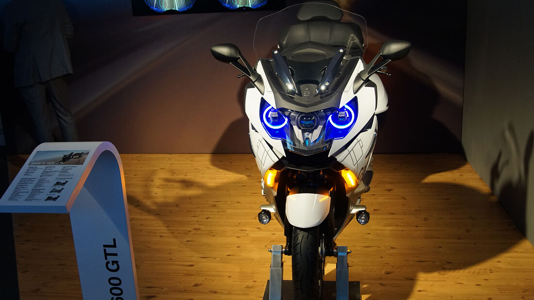 BMW CES 2016 Laserlicht Motorrad