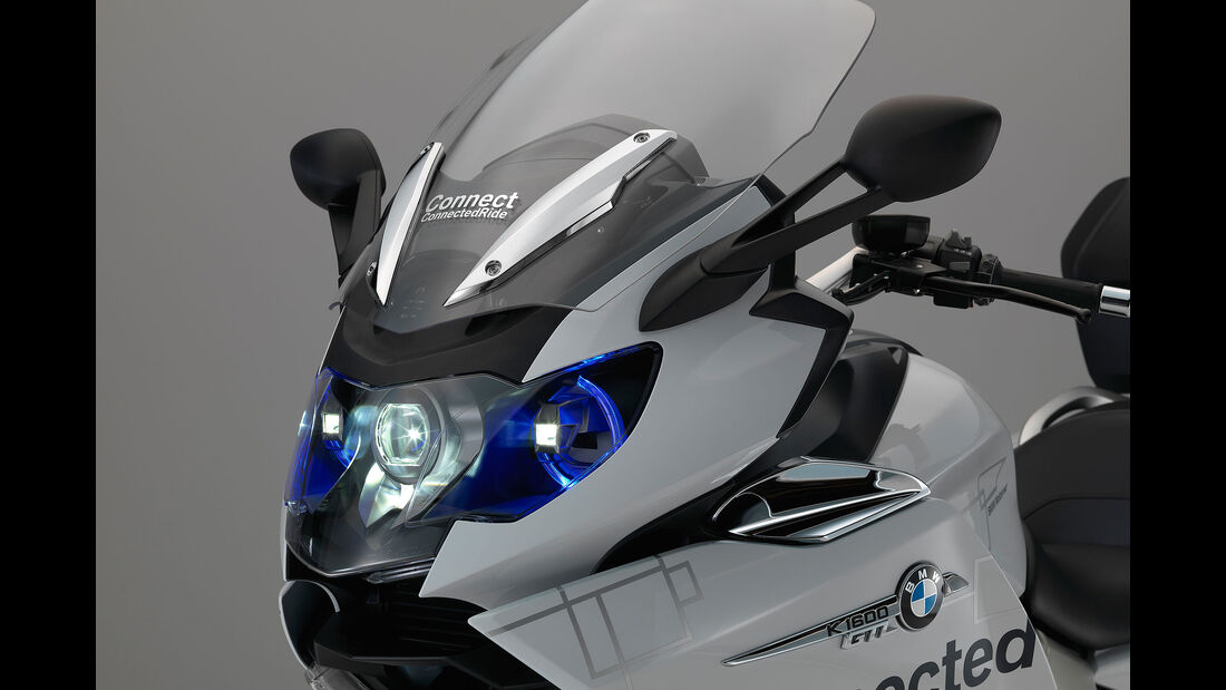 BMW CES 2016 Laserlicht Motorrad Sperrfrist 6.1.