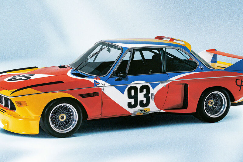 BMW CSL Art Car Alexander Calder (1975)
