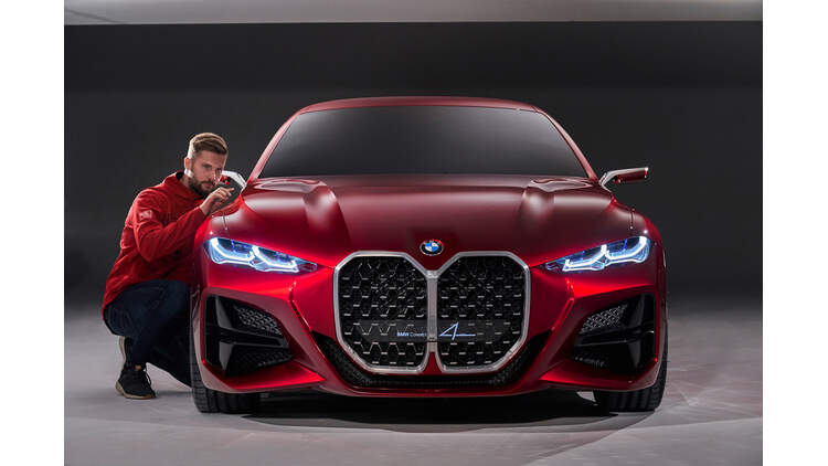 Neuer Bmw 4er Mega Niere Am Serien Modell Auto Motor Und Sport