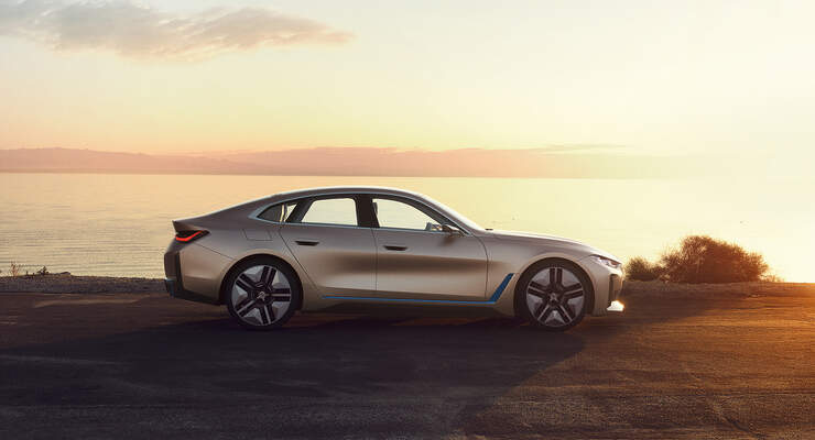 Bmw I4 21 Elektro 4er Sprintet In 4 Sekunden Auf 100 Auto Motor Und Sport