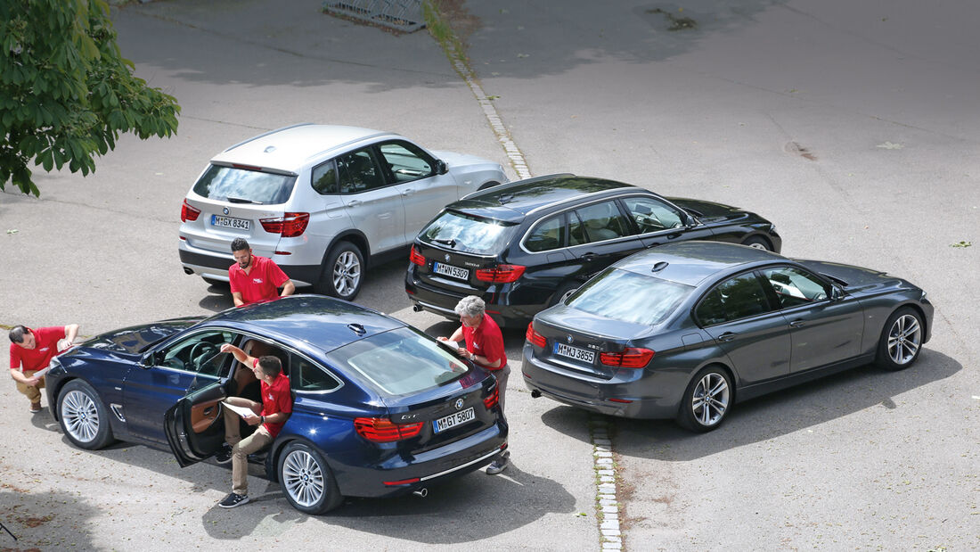BMW Dreier-Reihe, Gruppenbild