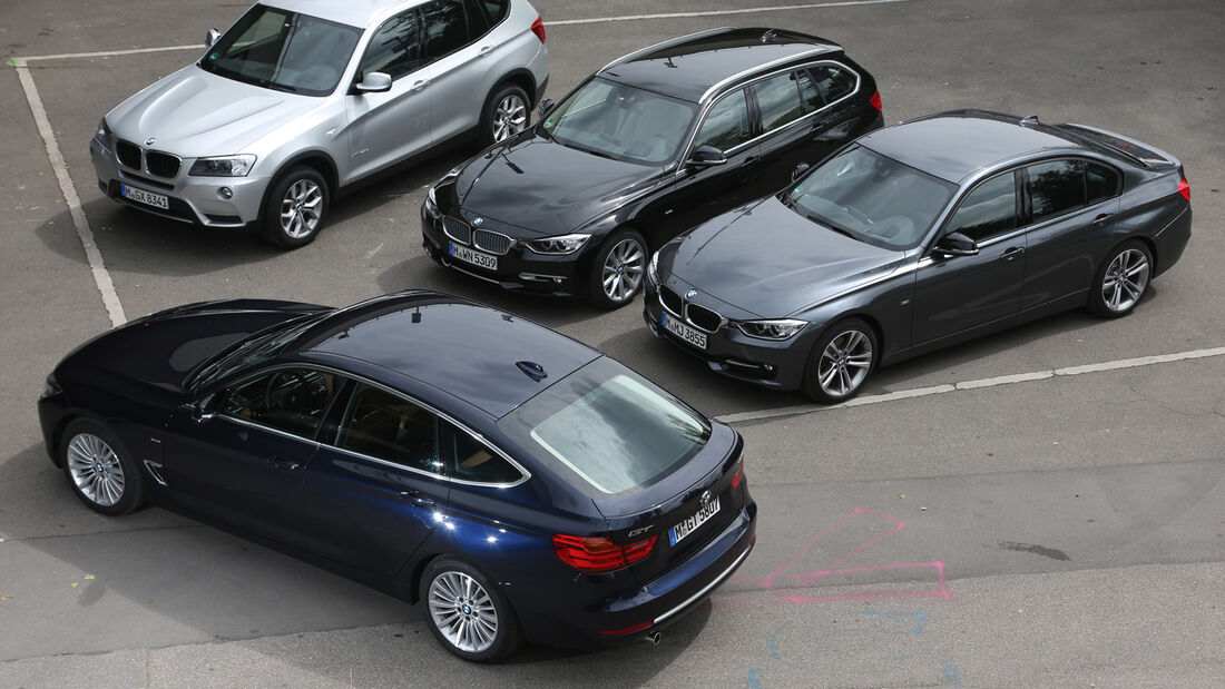 BMW Dreier-Reihe, Gruppenbild