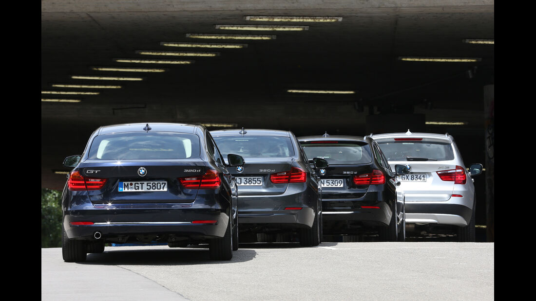 BMW Dreier-Reihe, Gruppenbild