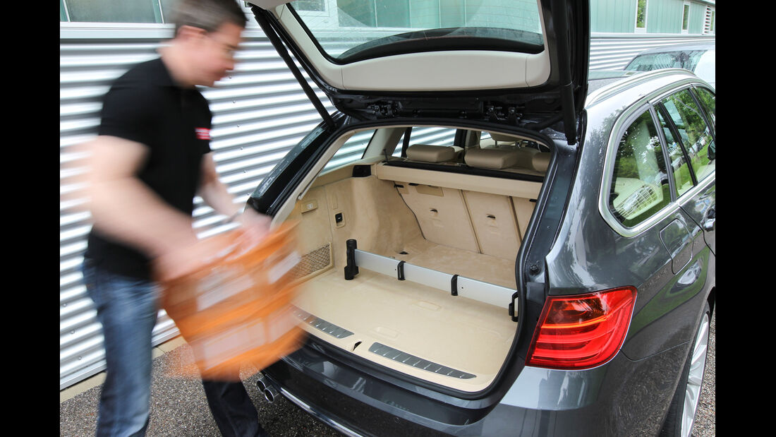 BMW Dreier Touring, Kofferraum
