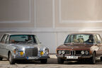 BMW E3 3.0 S, Mercedes W109 300 SEL 3.5, Exterieur