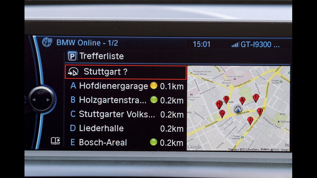 BMW Einser, Online-Funktionen