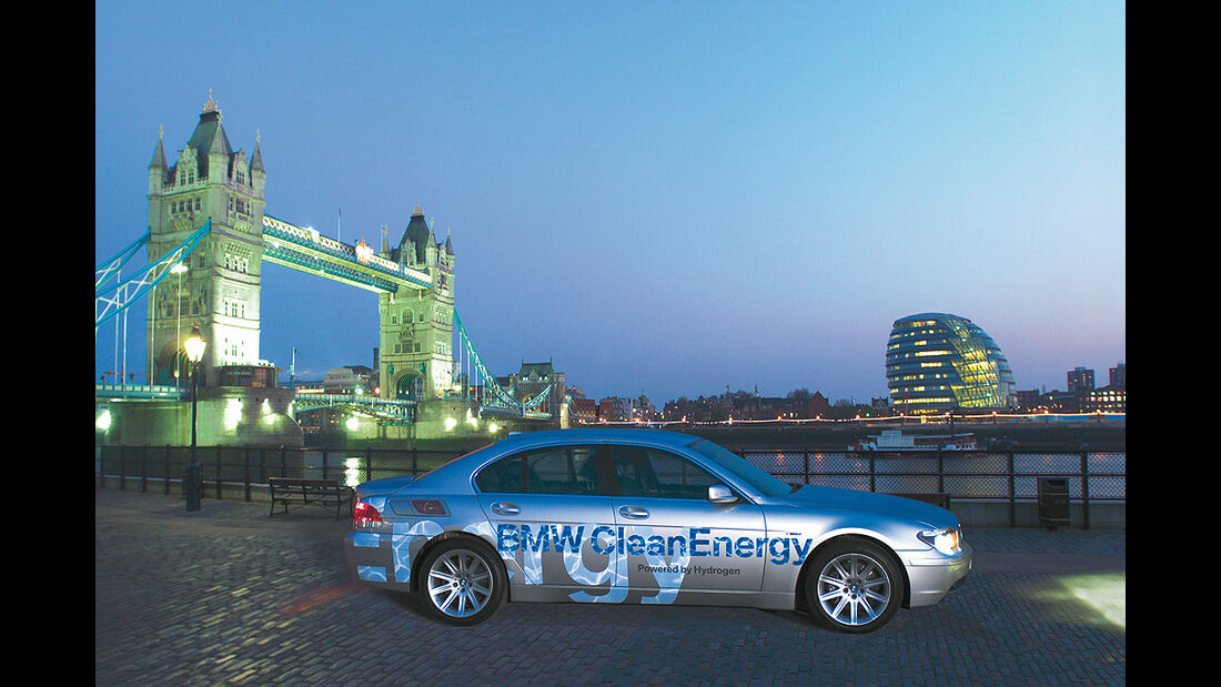 BMW Elektroautos, Ökoautos, BMW 745h, BMW Hydrogen Concept, Wasserstoff