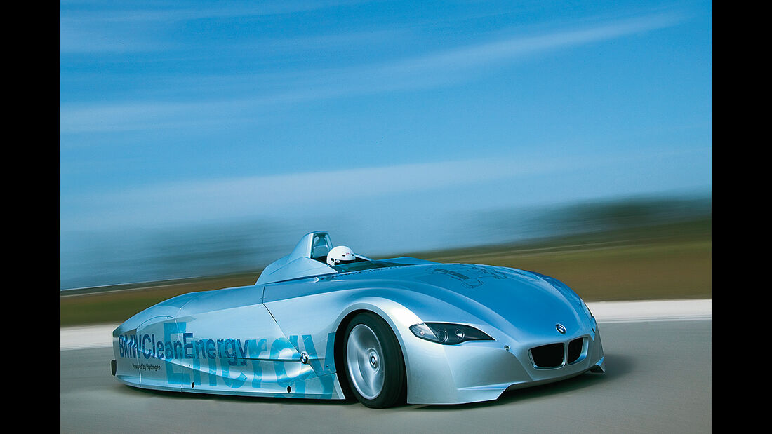 BMW Elektroautos, Ökoautos, BMW H2R, Wasserstoff, Rekordfahrzeug