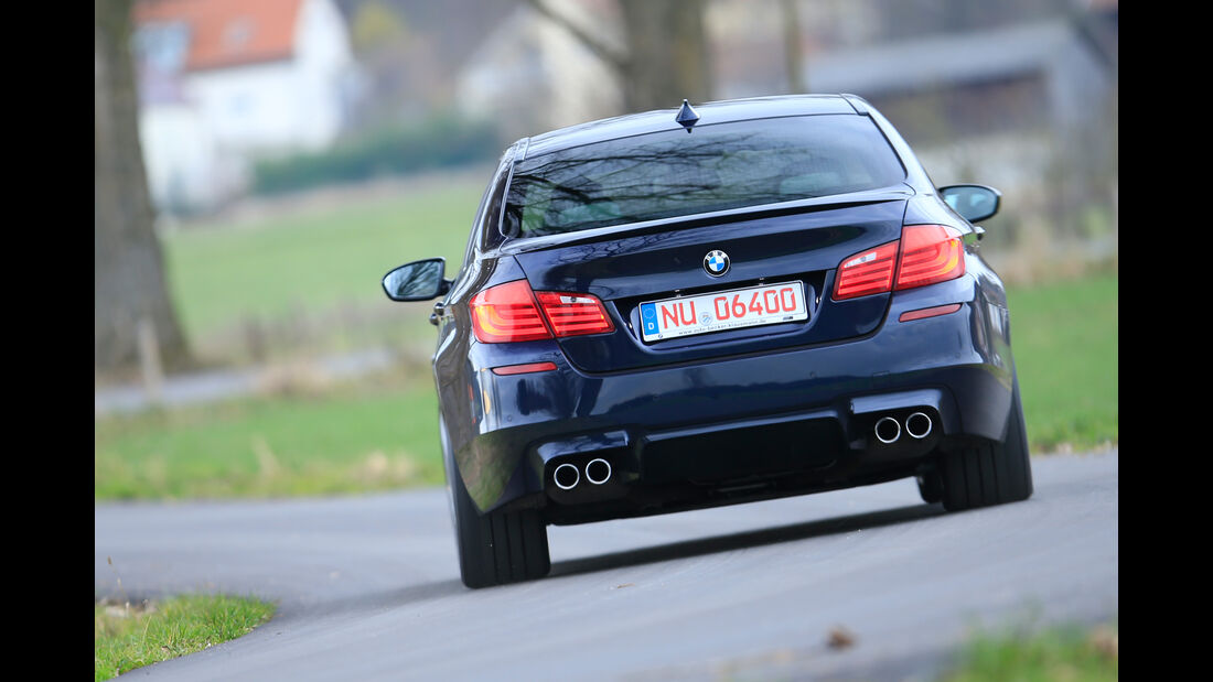 BMW F10, Heckansicht