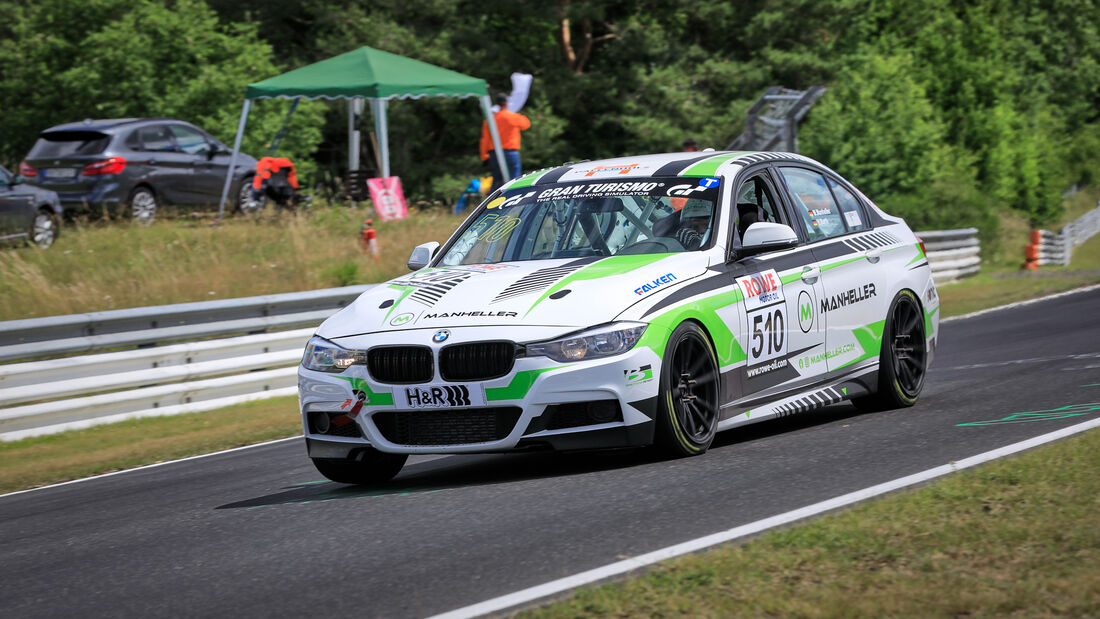 BMW F30 - Startnummer #510 - Manheller Racing - VT2-R+4WD - NLS 2022 - Langstreckenmeisterschaft - Nürburgring - Nordschleife