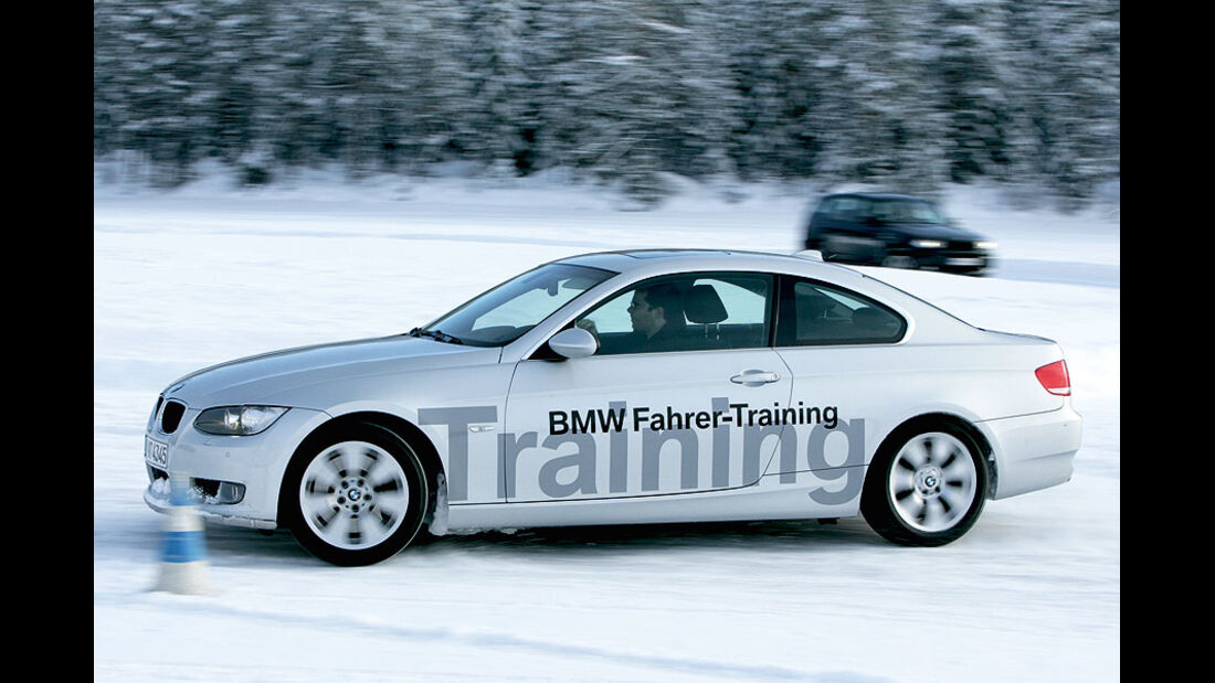 BMW Fahrertraining , Schnee