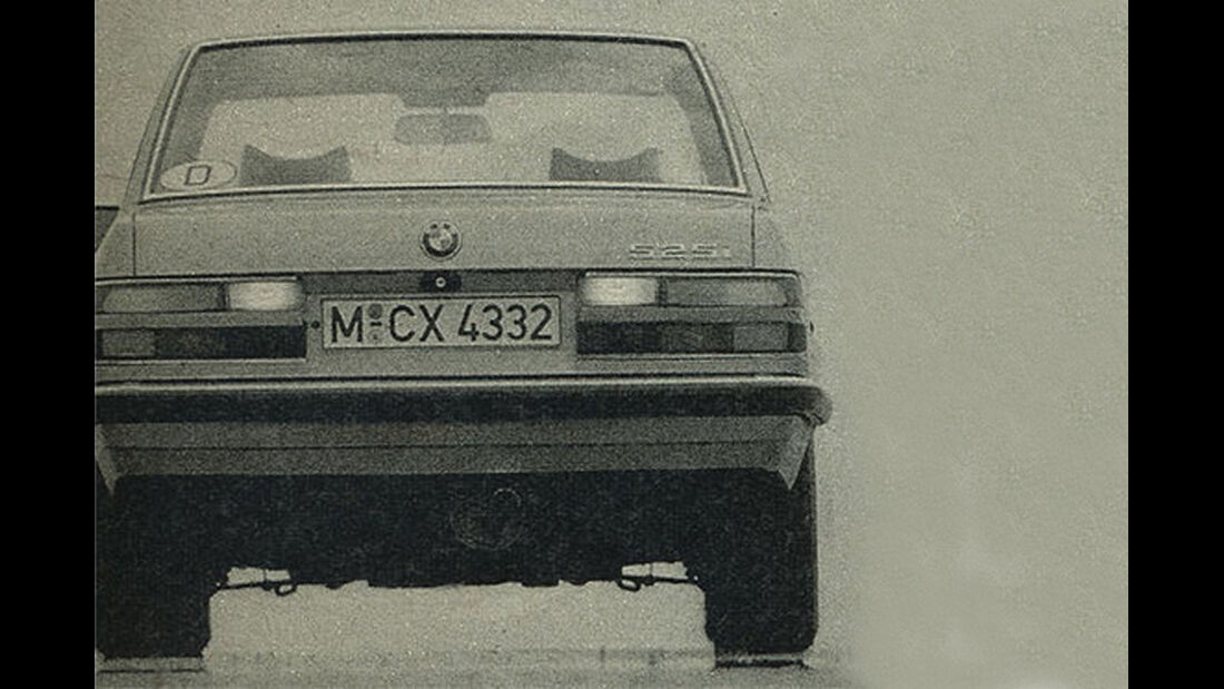 BMW, Fünfer, IAA 1981