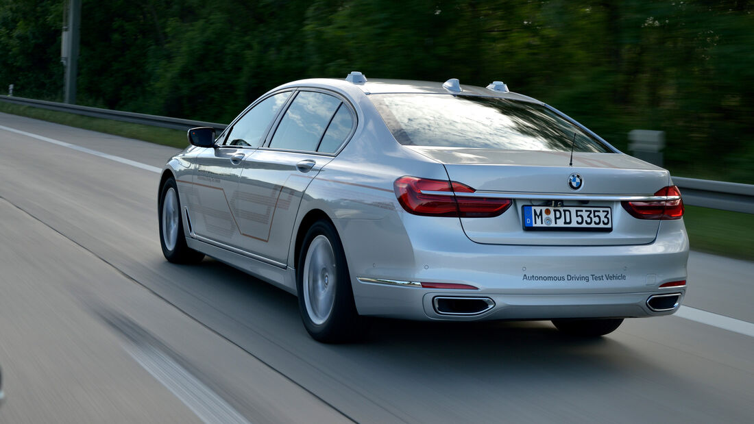 BMW Future Summit 2017 Autonomes Fahren 7er