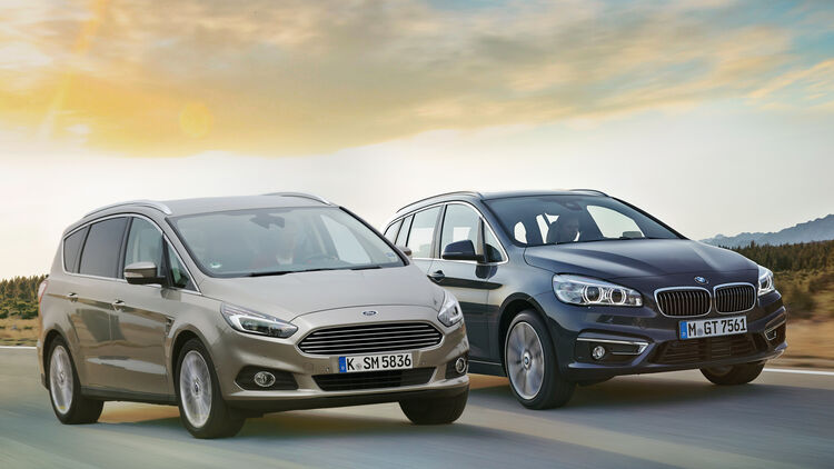 Ford S Max Und Bmw 2er Gran Tourer Im Vergleich Auto Motor Und Sport