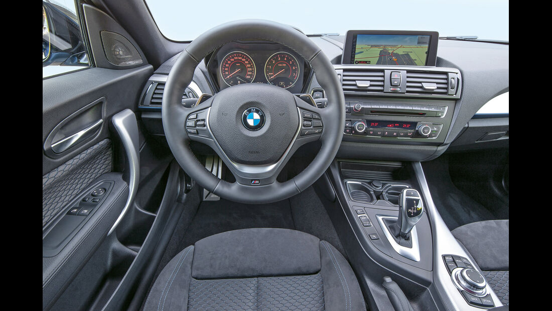 BMW M 135i, Cockpit, Lenkrad
