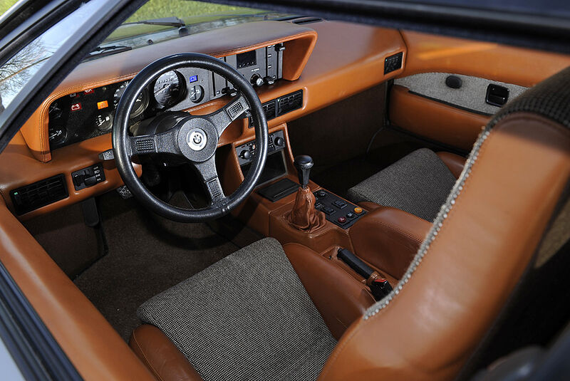BMW M1, Cockpit, Detail